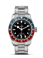 Tudor Black Bay GMT Stainless Steel / Black / Pepsi / Leather (79830RB-0001)