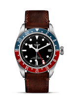 Tudor Black Bay GMT S&G / Black / Leather (79830RB-0002)