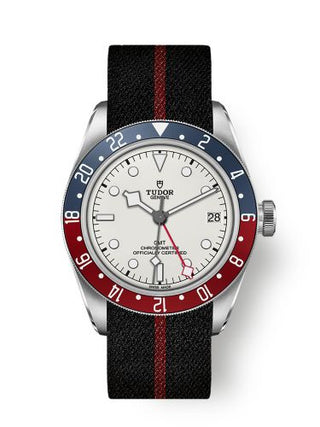 Tudor - 79830RB-0012  Black Bay GMT Stainless Steel / White / Fabric