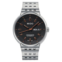 Mido Baroncelli Chronometer Rose Gold / Silver (M8340.4.18.19)