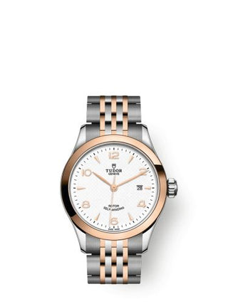 Tudor - 91351-0009  1926 28 Stainless Steel / Rose Gold / White / Strap