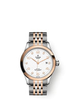 Tudor 1926 28 Stainless Steel / Rose Gold / White - Diamond / Strap (91351-0011)