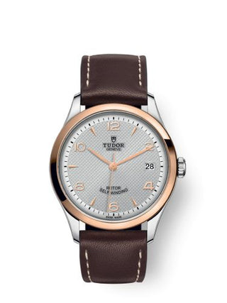 Tudor - 91451-0005  1926 36 Stainless Steel / Rose Gold / Silver / Strap