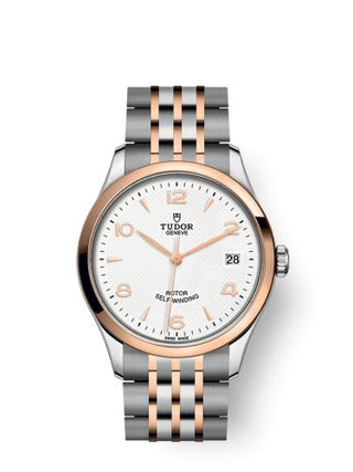 Tudor - 91451-0009  1926 36 Stainless Steel / Rose Gold / White