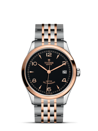 Tudor - 91451-0003  1926 36 Stainless Steel / Rose Gold / Black