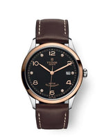 Tudor 1926 39 Stainless Steel / Rose Gold / Black / Strap (91551-0008)