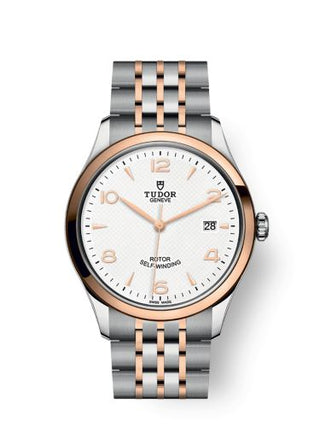 Tudor - 91551-0009  1926 39 Stainless Steel / Rose Gold / White