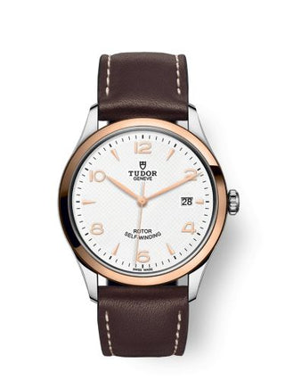 Tudor - 91551-0010  1926 39 Stainless Steel / Rose Gold / White / Strap