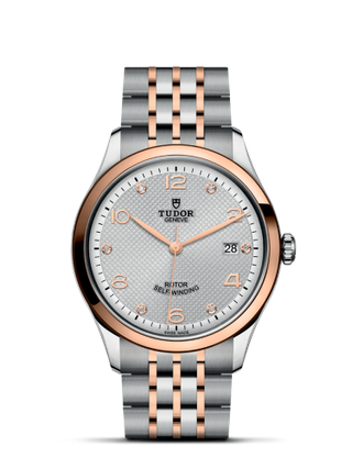 Tudor - 91551-0002  1926 39 Stainless Steel / Rose Gold / Silver - Diamond