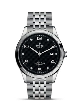 Tudor - 91650-0004  1926 41 Stainless Steel / Black - Diamond