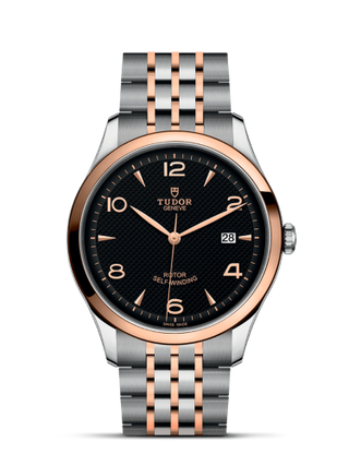 Tudor - 91651-0003  1926 41 Stainless Steel / Rose Gold / Black