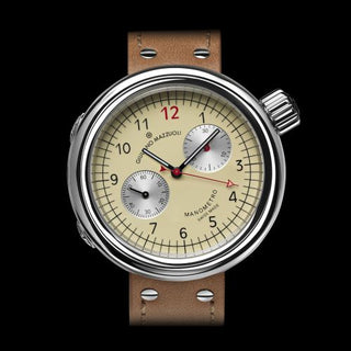 Giuliano Mazzuoli - MC01N  Manometro Chronograph Polished / Ivory