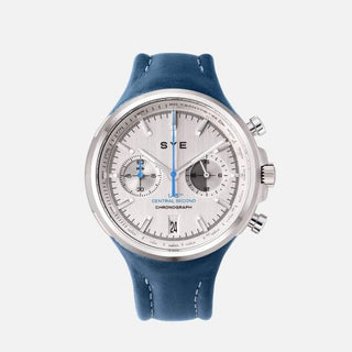 SYE - MCFE-SI-SB  MOT1ON Chronograph Silver Edition / SYE Blue