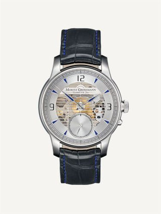 Moritz Grossmann - MG-001088  Atum Pure L Stainless Steel / Blue