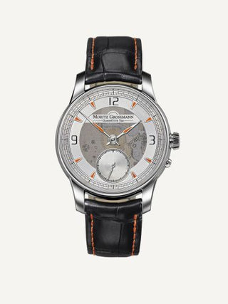 Moritz Grossmann - MG-000709  Atum Pure M Stainless Steel / Orange