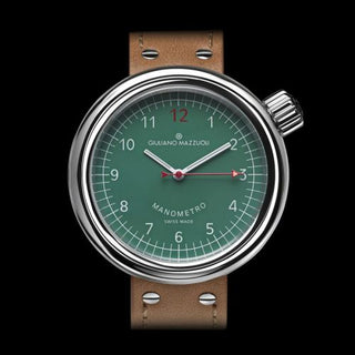 Giuliano Mazzuoli - MRP04N  Manometro Polished / Green