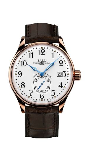 Ball Watch - NM3888D-PG-LCJ-WH  Trainmaster Standard Time