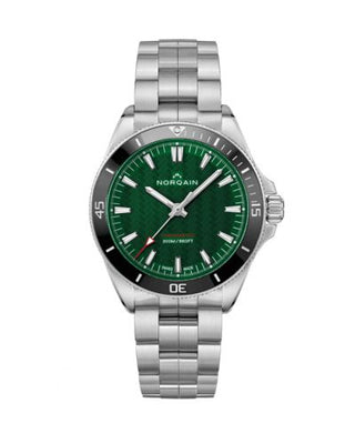 Norqain - NN1001SC1CA/EB101-SS  Adventure Neverest 40 Stainless Steel / Green / Bracelet