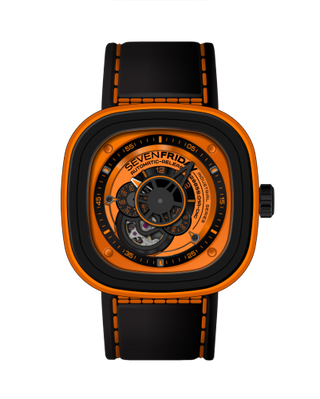 SevenFriday - P1/03  P1/03 Industrial Essence Orange