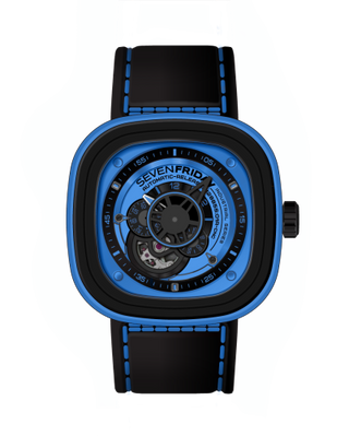 SevenFriday - P1/04  P1/04 Industrial Essence Blue