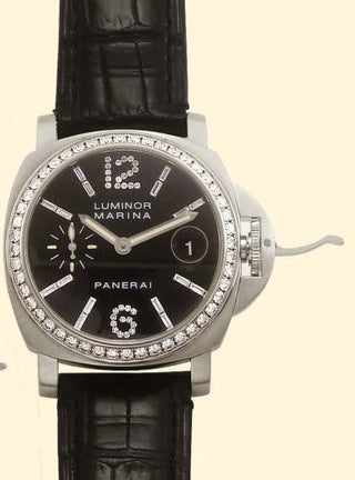 Panerai - PAM00096  Luminor Automatic Diamond Bezel / Dial