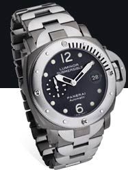 Panerai - PAM00106  Luminor Submersible Anthracite Titanium / Steel 