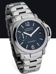 Panerai - PAM00120  Luminor Marina Automatic 40mm Blue