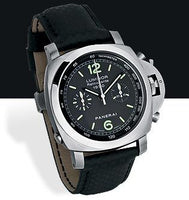 Panerai Luminor 1950 Chrono Monopulsante 8 Days GMT Acciaio (PAM00213)