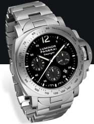 Panerai - PAM00236  Luminor Chrono Daylight Black Bracelet