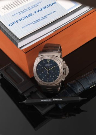 Panerai - PAM00327  Luminor Chrono Daylight Titanium Bracelet