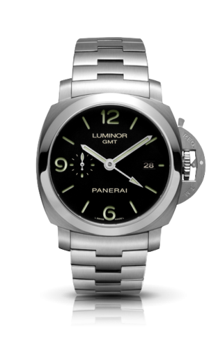 Panerai - PAM00329  Luminor 1950 3 Days GMT Automatic Acciaio 44mm Bracelet