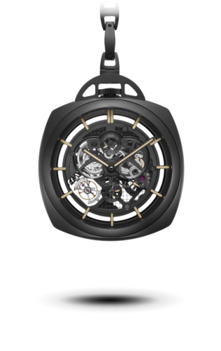 Panerai - PAM00446  Pocket Watch Tourbillon GMT Ceramica