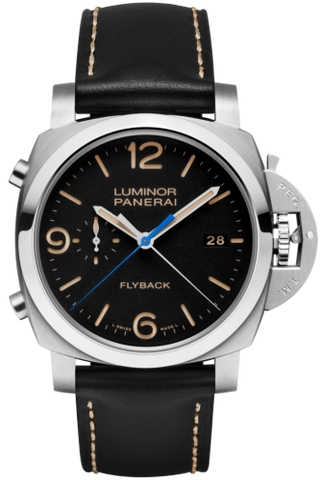 Panerai - PAM00524  Luminor 1950 44 3 Days Chrono Flyback Automatic Stainless Steel / Black