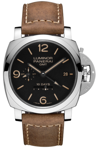 Panerai - PAM00533  Luminor 1950 44 10 Days GMT Automatic Stainless Steel / Black