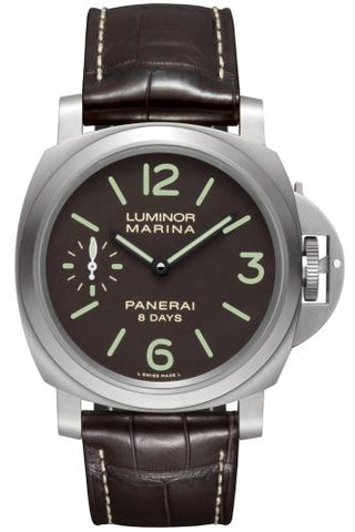 Panerai - PAM00564  Luminor Marina 44 8 Days Titanium / Brown