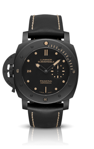 Panerai - PAM00607  Luminor Submersible 1950 Left-Handed 3 Days Automatic Ceramica