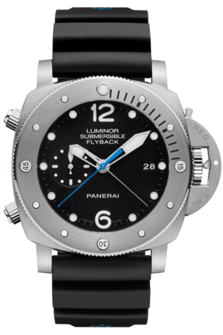 Panerai - PAM00614  Luminor Submersible 47 3 Days Chrono Flyback Automatic Titanium / Black