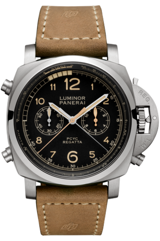 Panerai - PAM00652  Luminor 1950 47 Regatta PCYC 3 Days Chrono Flyback Automatic Titanium / Black