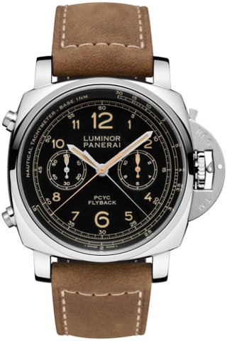 Panerai - PAM00653  Luminor 1950 44 PCYC Chrono Flyback Automatic Stainless Steel / Black