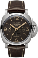 Panerai Luminor 1950 44 8 Days GMT Stainless Steel / Black (PAM00656)