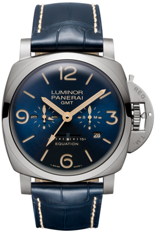 Panerai - PAM00670  Luminor 1950 47 Equation Of Time 8 Days Titanium / Blue