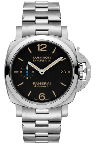 Panerai - PAM00722  Luminor 1950  Marina 42 3 Days Automatic Stainless Steel / Black / Bracelet