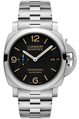 Panerai - PAM00723  Luminor 1950  Marina 44 3 Days Automatic Stainless Steel / Black / Bracelet