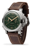 Panerai - PAM00737  Luminor 1950 Chrono Monopulsante 8 Days GMT Titanio / Green