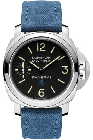 Panerai - PAM00777  Luminor Marina Logo 3 Days Black / Blue OP