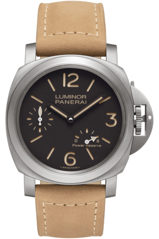 Panerai - PAM00797  Luminor 44 8 Days Power Reserve Titanium / Brown