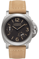 Panerai Luminor 44 Logo 3 Days Stainless Steel / Black (PAM00797)