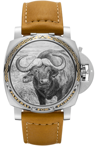 Panerai - PAM00855  Luminor 1950 3 Days Automatic Acciaio Sealand for Purdey Buffalo