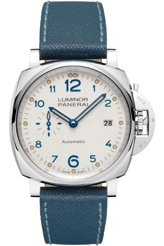 Panerai - PAM00906  Luminor Due 42 3 Days Date Stainless Steel / White