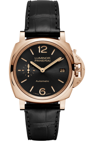 Panerai - PAM00908  Luminor Due 38 Automatic Oro Rosso / Black